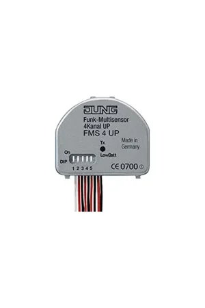Emetteur radio 4 voies à pile CR2032 (fournie) miniature pour boite FMS4UP Super Prix