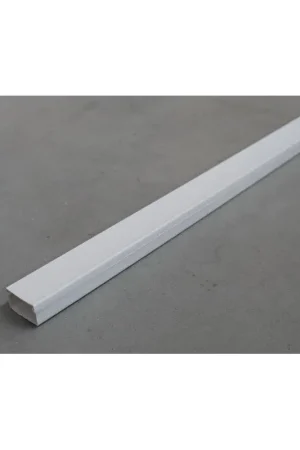 Moulure 30x20mm blanche (au metre) avec couvercle Usine Directe