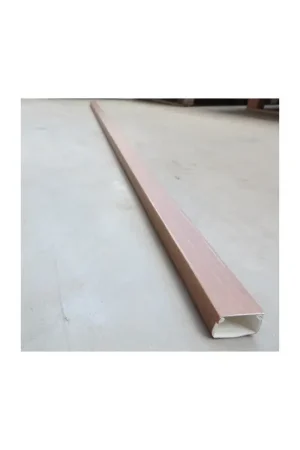 Affaire À Saisir Moulure 40x25mm finition bois Noyer (au mètre) avec couvercle fixation adhesive