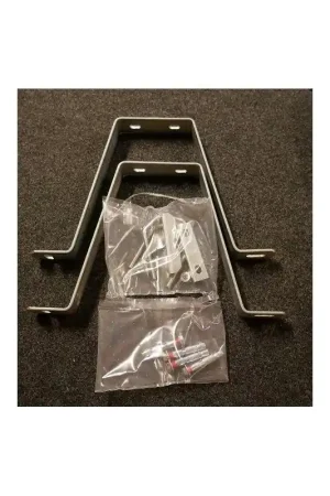 Pack de fixation murale pour antenne TV double déport 250mm acier galvanisé 4 chevilles métal 80mm pack F1 Jusqu'à Épuisement Des Stocks