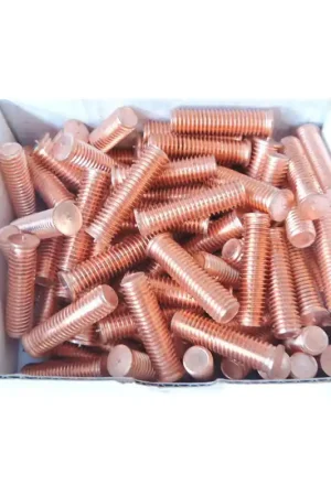 Expédié Aujourd'hui Boite de 100 goujons en acier cuivré Ø 8mm longueur 30mm ADEE