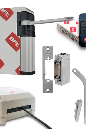 Vente Directe KIT E5 BT A12 MOTORISATION 24V POUR PORTILLON AVEC GACHE ELECTRIQUE BFT