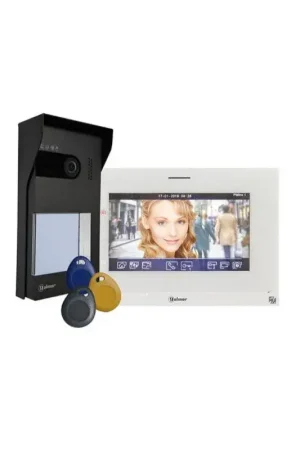 Nouvelle Collection EVICOM GS5110/ART7H - Kit vidéo SOUL 1BP avec moniteur ART7, 5 badges