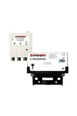 Quantité Limitée EVICOM EKEV252R/5G - Kit préamplificateur Exterieur UHF, 25DB