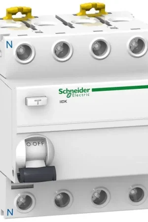 Achetez Aujourd'hui SCHNEIDER A9R56440 - Interrupteur différentiel, Acti9, 4P 40A, 300mA, Type AC - FC