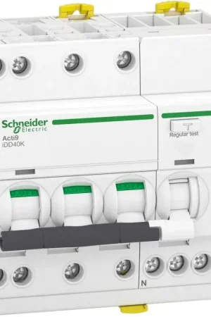 Affaire À Saisir Disjoncteur différentiel 3P+N 40A 30mA AC 4,5kA - A9DK1740