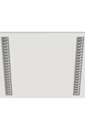Jusqu'à Épuisement Des Stocks Dalle modulo 600x600 ugr16 25w 2cct (3000k/4000k) 3500lm 50000h blanc et silver