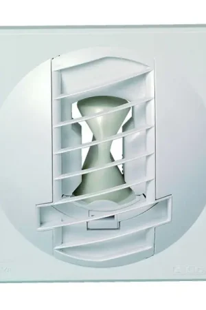 Acheter Direct Bouche d’Extraction Autoréglable Blanc 45 à 105 m3/h BAP Color Aldes