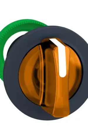 Commander Maintenant Harmony xb5 - tête bout tourn lumin led - 3 posit fix - à manette - Ø22 - orange