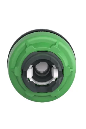 Harmony xb5 - tête bout tourn lumin led - 2 posit à rap - à manette - Ø22 - vert Authentique