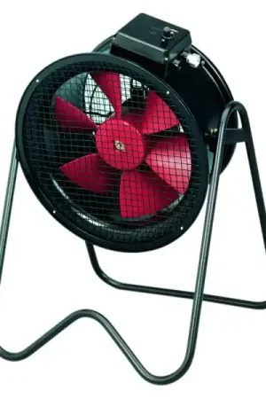 Achat Immédiat Ventilateur hélicoïde tubulaire mobile, monophasé 230 V, D630mm, 16450 m3/h. (PBB/4-630)