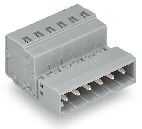 Offre Limitée Connecteur mâle cage clamp 19 pôles / pas 5 mm / gris