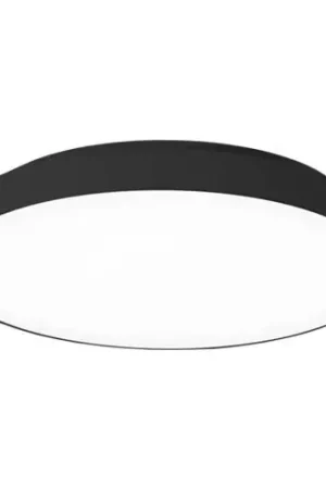Achat Immédiat Disc 10w 3000k capteur ip54 noir ral9004