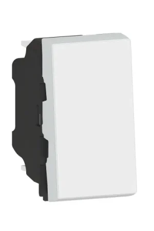 Mosaic easy led inter ou va et vient lumineux 10a 1 module composable blanc Achat Immédiat