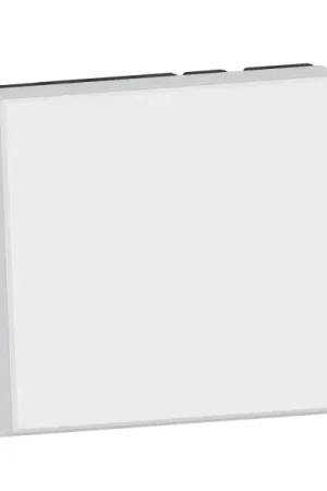 Mosaic easy led inter ou va et vient lumineux 10a 2 modules composable blanc Paiement Sécurisé