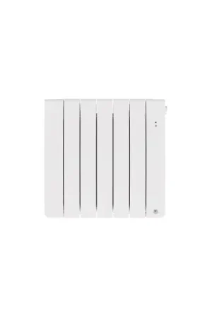 Dernier Modèle Radiateur chaleur douce connecté bilbao 4 horizontal 750w blanc brillant
