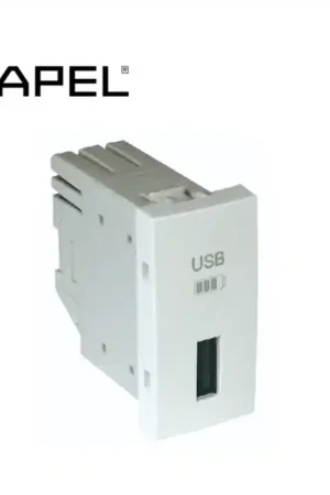 Chargeur USB type A - 1 module pour goulotte Dernière Chance
