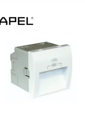 Affaire À Saisir Double chargeur USB sorties 20° type A pour goulotte