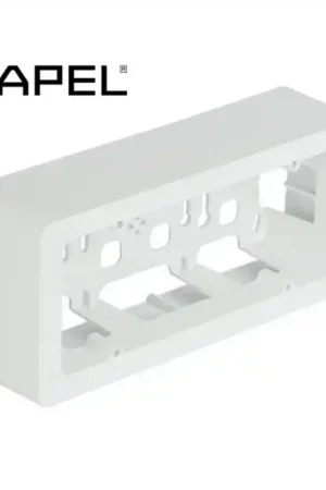Boîte saillie pour 6 modules blanche LATINA Prix Promo