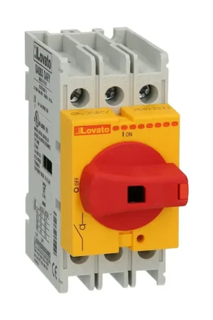 Interrupteur principal Lovato Electric GA063SARY Vente Directe