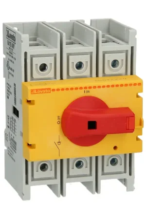 Haute Qualité Interrupteur principal Lovato Electric GA125ARY